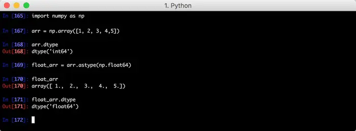 利用Python进行数据分析(4) NumPy基础: ndarray简单介绍