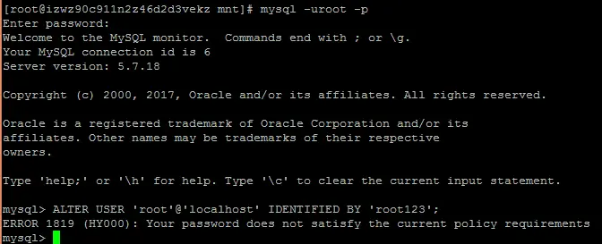如何在CentOS / RHEL 7.4 / 6.9和Fedora 27/26/25上安装MySQL 8.0 / 5.7
