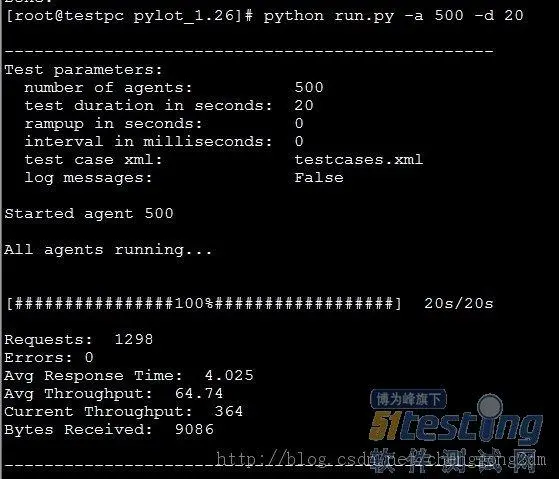 python的web压力测试工具-pylot安装使用