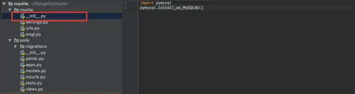 Python-Django篇----用Python搭建自己的服务(一)(4):Django链接mysql数据库