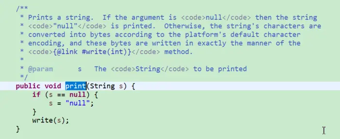 Java String是如何输出NULL的