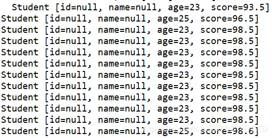 Mybatis关于数据库字段名与实体类属性名不一致导致查询出现null的解决方案
