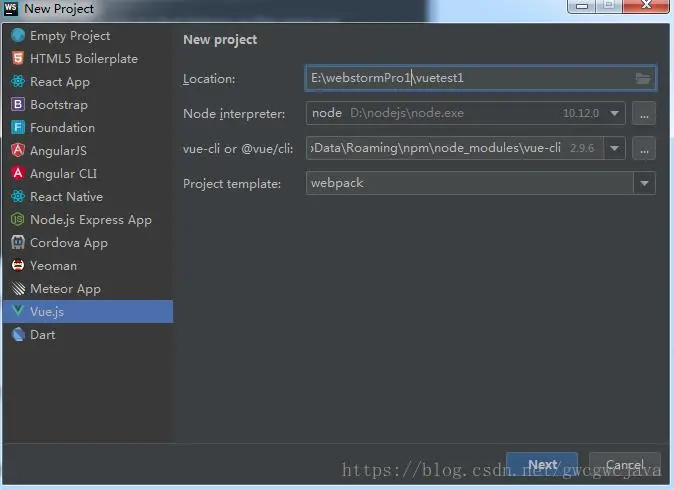windows环境搭建Vue开发环境 (包括webstorm开发)