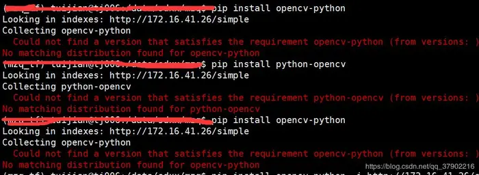 【python-opencv】Anaconda3虚拟环境中配置cv2遇到的问题