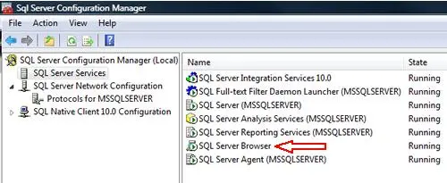 解决SQL Server管理器无法连接远程数据库的问题