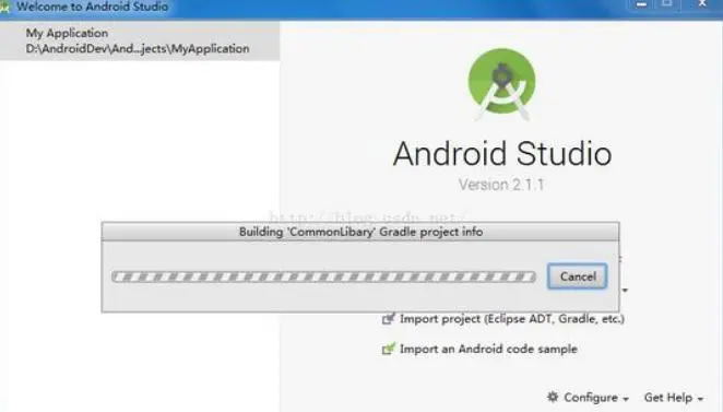 在Windows7 64bit 系统下搭接Android-Studio应用开发环境
