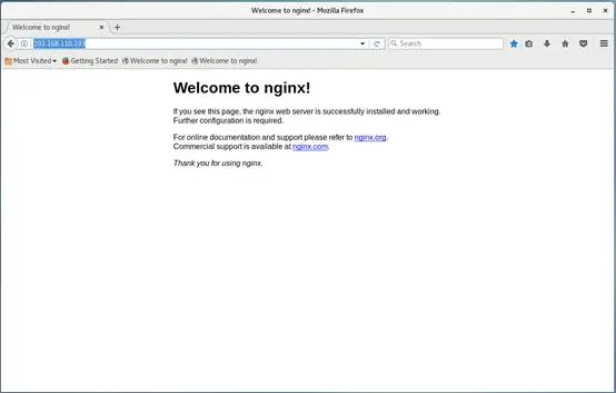 在宿主主机（Win10）中访问虚拟机（VMware）中的Web服务（Nginx）