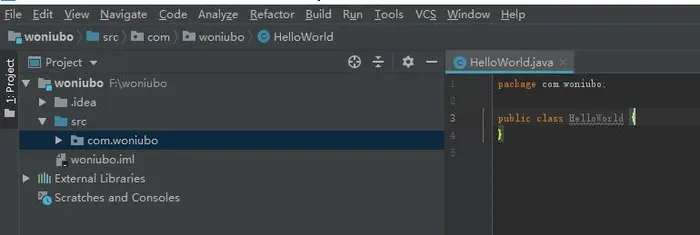 （Java）IDEA 创建一个简单的 “Hello world”