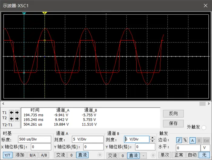 Multisim14仿真基本模拟电路之 10.5电压比较器及其应用电路的仿真实验与分析