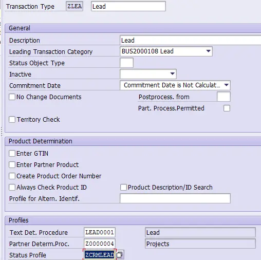 User status profile field in WebUI