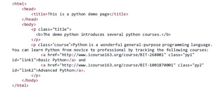 python网络爬虫与信息提取-02-beautifulsoup