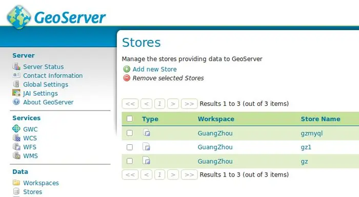 GeoServer安装及配置过程