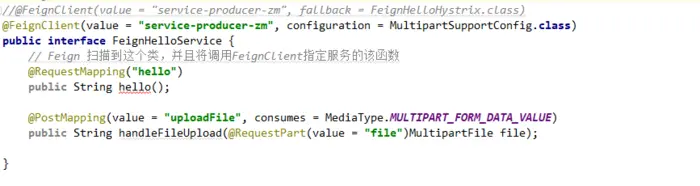 feign 传输文件报错 no multipart boundary was found 与 Required request part ‘file‘ is not present