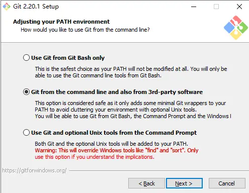 Git-2.20.1-64-bit安装