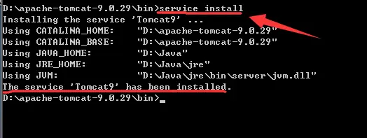 Windows后台运行Tomcat即注册为系统服务