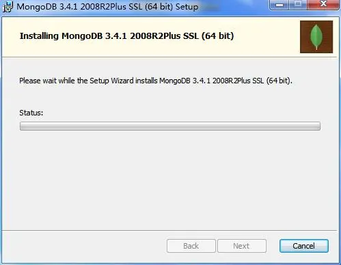 详细图解mongodb 3.4.1 win7x64安装