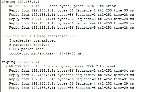 网络中多区域OSPF路由协议配置