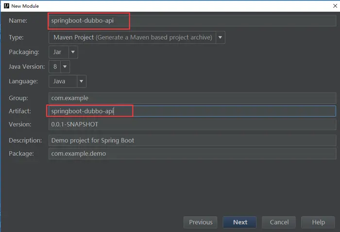 Springboot整合dubbo构建maven多模块项目（三） - 把server分为api(服务接口定义)和server（服务实现）两个子module