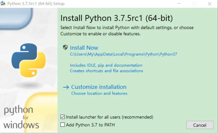 python3安装与环境搭建