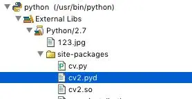 Mac-eclipse中搭建python-opencv环境——我所遇到的问题及解决方法