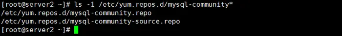 在CentOS7中利用yum命令安装mysql