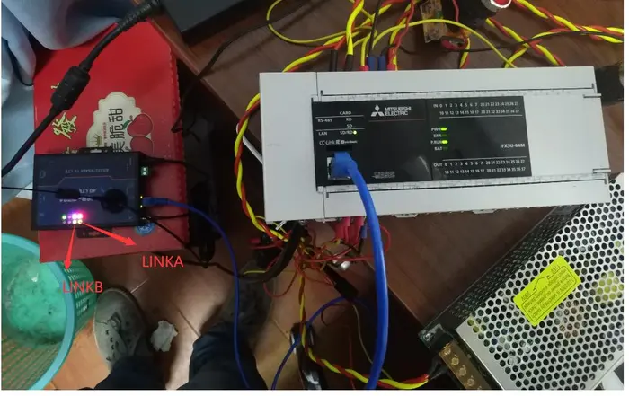 如何实现三菱FX5U PLC-以太网-DTU-无线网-电脑的通信--双服务器方式