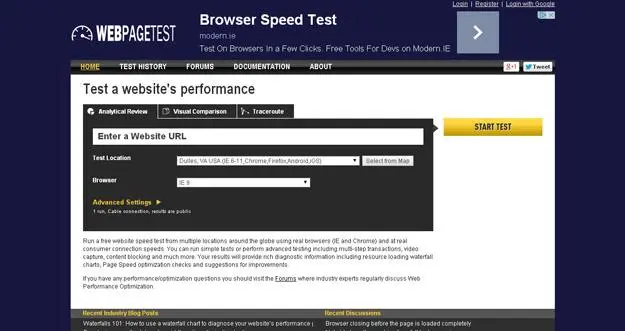 13款网站在线性能测试工具
