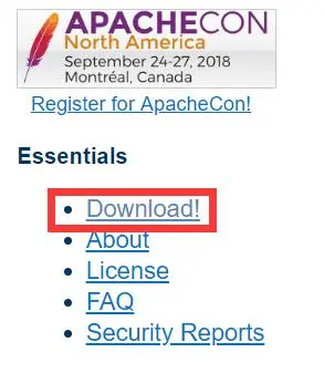 Apache下载、配置与安装