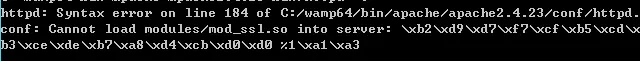 wamp上的apache如何配置ssL证书，将我们的http改成Https