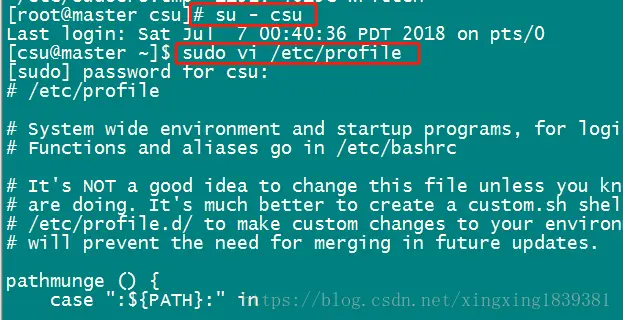 Linux sudo权限问题