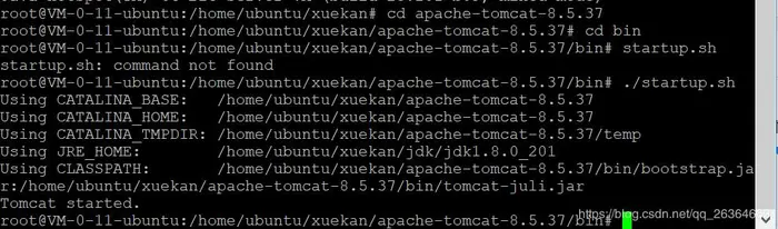 在云服务器ubuntu环境下配置jdk及搭建tomcat服务器