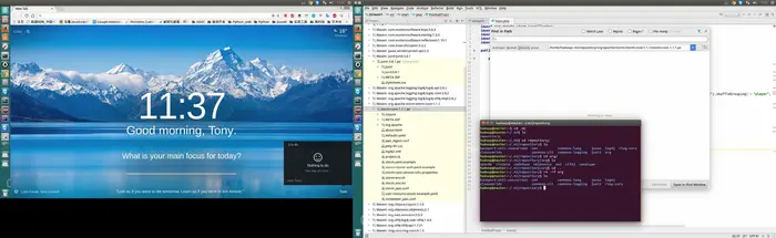 Ubuntu下的IDEA编辑器，创建maven工程后，jar包已经下载，但是在代码中不导入