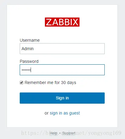 zabbix服务器搭建手册