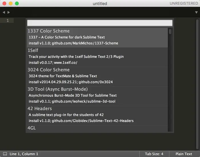 Mac Sublime Text 3 配置Python环境及安装插件