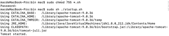 Mac上如何下载安装配置tomcat