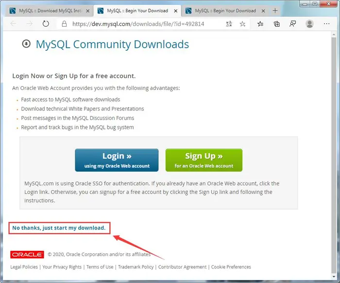 黑猴子的家：MySQL 8.0.19 下载方式一（mis格式）