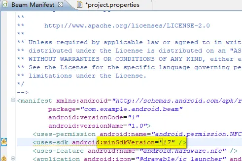 eclipse导入Android工程在工程前面有一个红色的感叹号怎么解决