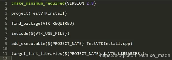 Cmake编译 VTK时出现问题：error configuration process, project files may be invalid的解决方法
