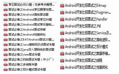 2020新鲜出炉的Android大厂面试题锦集(BAT TMD JD 小米)，Github标星5K 建议收藏！