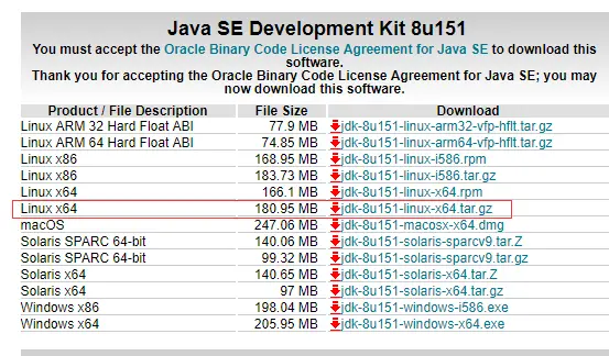 Linux安装Java jdk