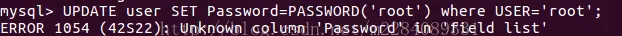 linux下更改mysql的root密码