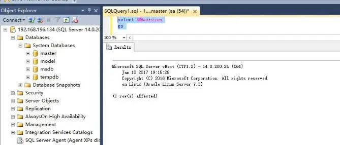sqlserver install on linux chapter two