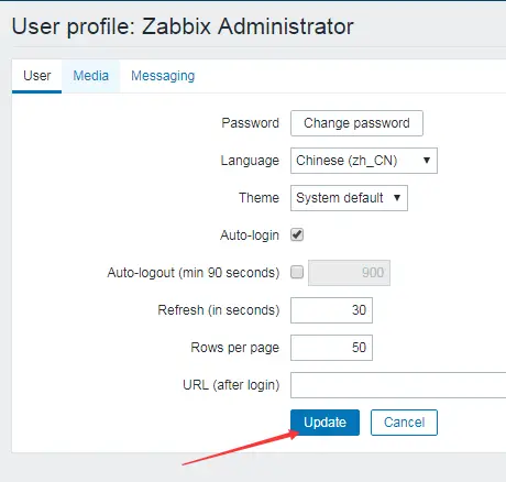 Zabbix-web的中文显示及其乱码问题解决方法