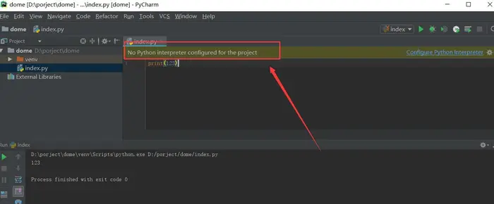 pycharm安装，pycharm的下载，第一次装pycharm，No Python interpreter configured for the project怎么解决