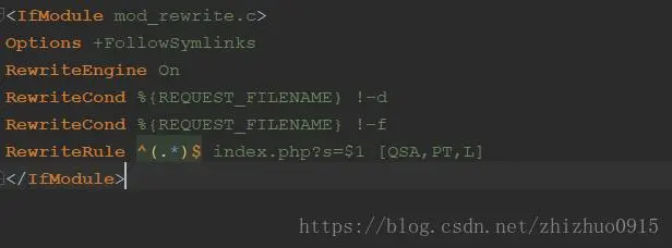 Thinkphp5.0 隐藏入口文件(index.php)