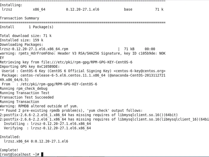 Linux的文件上传和下载之一CentOS下的lrzsz组件安装和使用