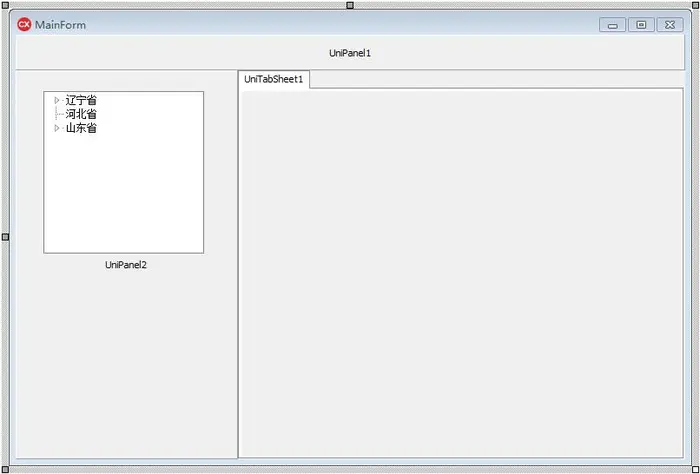 （9）uniGUI for C++ builder下如何使用UniPageControl控件做成WEB多页面系统界面框架？