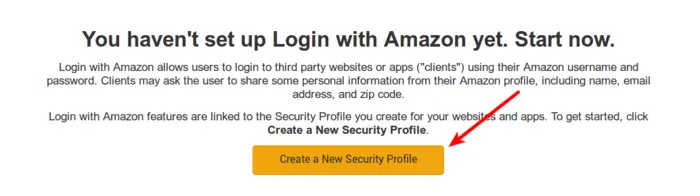 [Amazon Alexa开发]为自己的App申请Login with Amazon的key