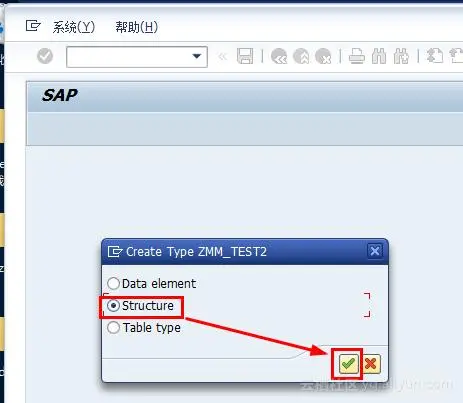 为SAP中Function Module的输入参数和返回值创建自定义数据类型