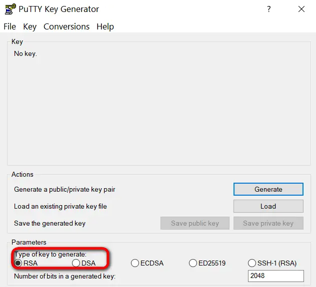 如何使用puttygen基于pem文件生成可供登录的ppk文件